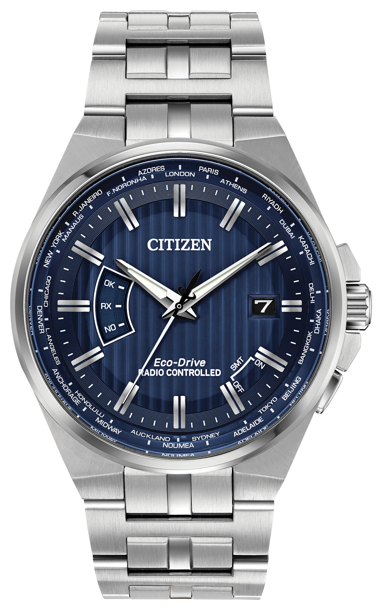 World Perpetual A-T - Men's Charcoal CB0160-51L Watch | CITIZEN